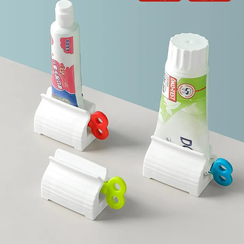 Toothpaste Squeezer & Dispenser - Bathroom & Cosmetic Tube Tool