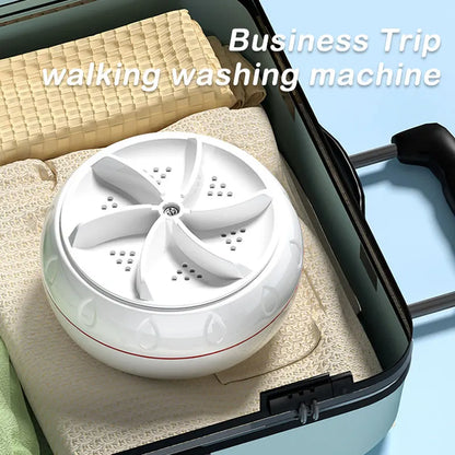 Portable Washing Machine 60W Hight Power Mini Small Washer Washing Machine for Baby Clothes Underwear Socks Business Trip Travel