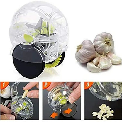 Roller Garlic Chopper Manual Quick Garlic Grinder Mini Garlic Cart Cutter Housewares Chopper Kitchen Accessories Cooking Gadgets